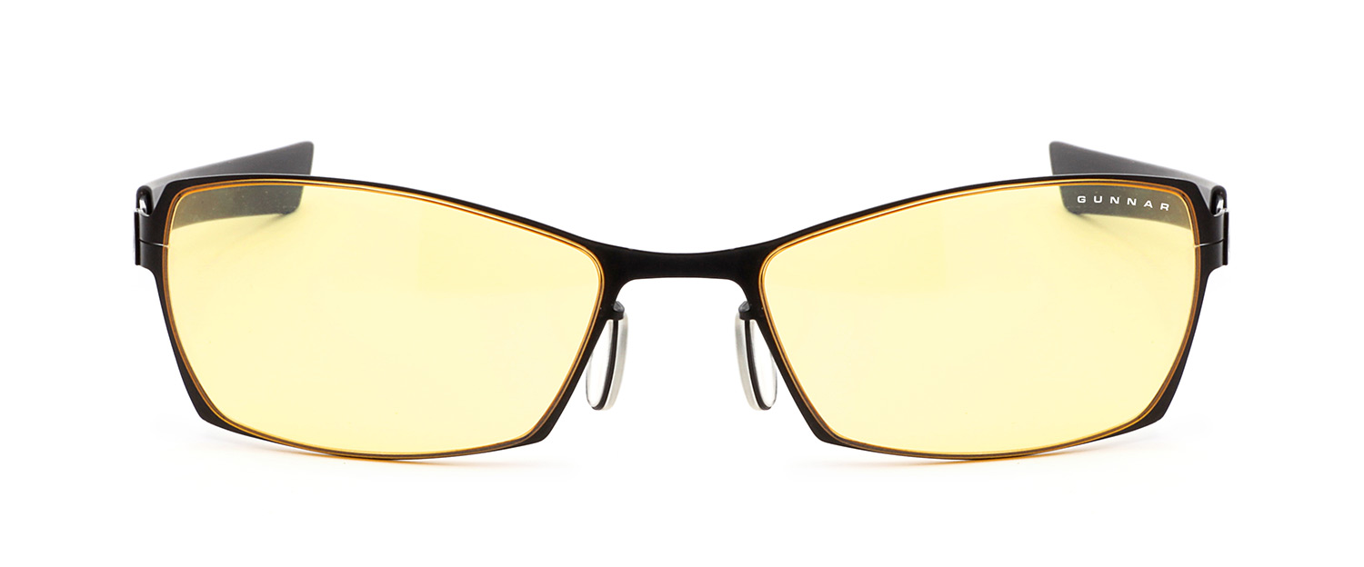 Best Buy: Gunnar Eyewear Gunnar Advanced Gaming Eyewear SteelSeries DESMO  Onyx/Orange Frame DES-05101